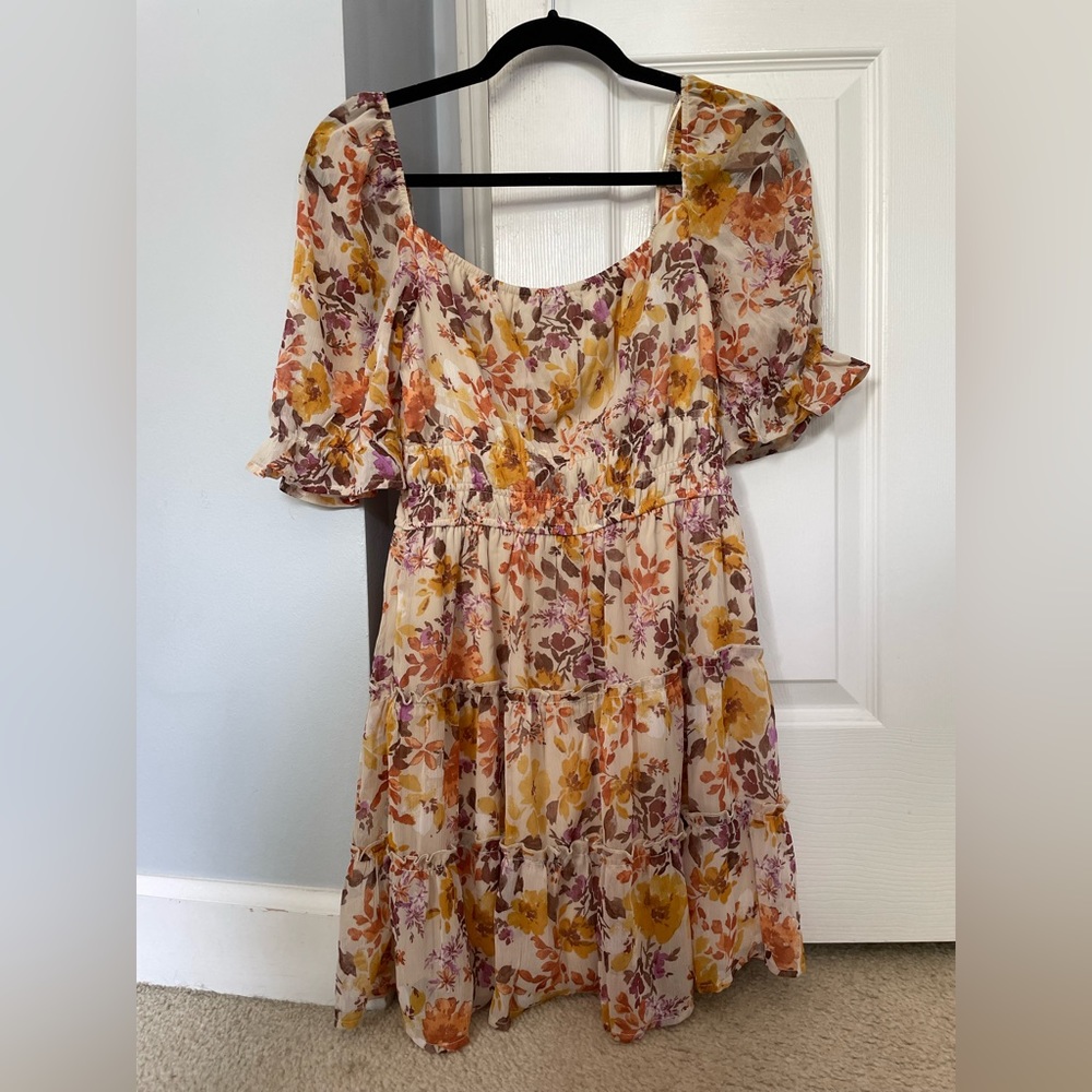 Francesca’s floral dress